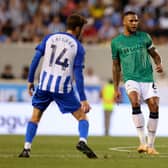 Jamaal Lascelles in action for Newcastle United.  