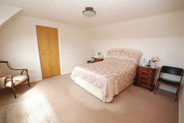 The bedrooms have plenty of natural light.