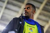 Alexander Isak of Real Sociedad looks on prior to the LaLiga Santander match between RCD Mallorca and Real Sociedad at Estadio de Son Moix on March 02, 2022 in Mallorca, Spain. (Photo by Rafa Babot/Getty Images)