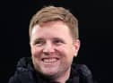 Newcastle United head coach Eddie Howe after the club's Carabao Cup win over Leicester City.