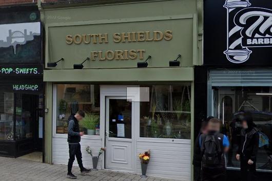 South Shields Florist on Fowler Street has a 4.7 rating from 34 reviews.