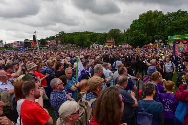135th Durham Miners Gala in 2019.
