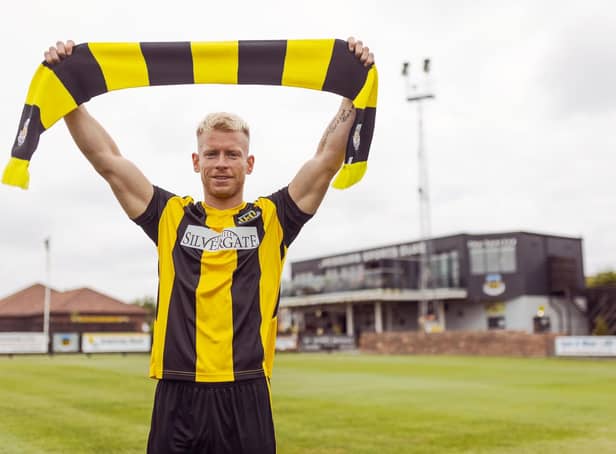 Connor Bell. Hebburn Town picture.