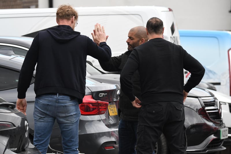High fives. Picture: Michael Fawcus Photography