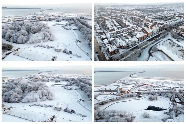 A wintry South Shields