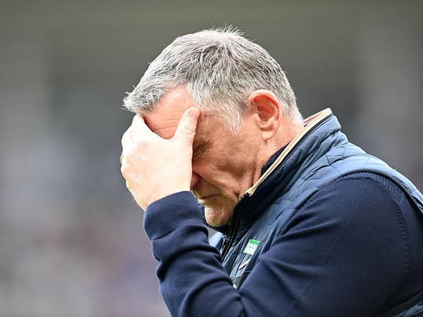 Sunderland head coach Tony Mowbray.