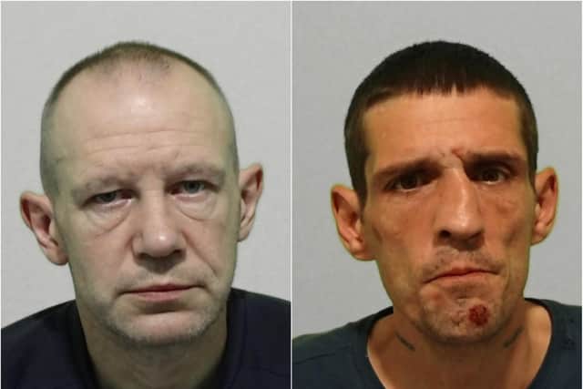 John Bothick, 43, and Colin Cram, 42, have been jailed.