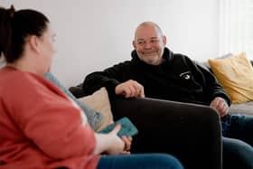 Billy, a person supported by the charity