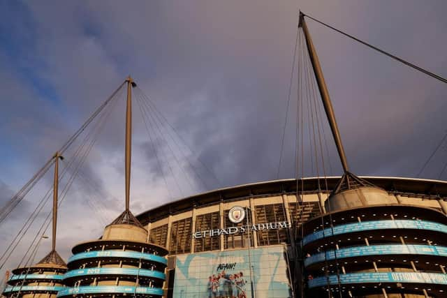 Manchester City's Etihad Stadium.