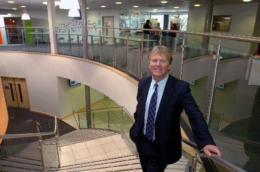 Ken Gibson, the head teacher at Harton Academy in South Shields
