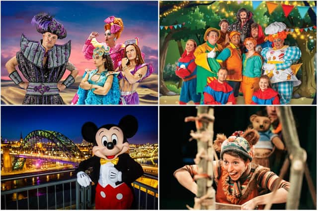 A host of panto and Christmas shows are heading to the region