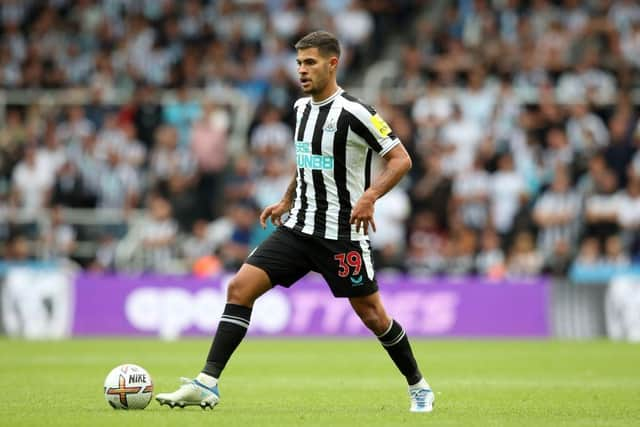 Bruno Guimaraes starred for Newcastle United against Nottingham Forest at St. James Park (Photo by Jan Kruger/Getty Images)