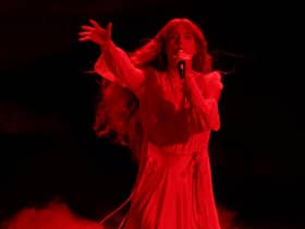 Florence Welch, lead singer of the band of Florence + the Machine