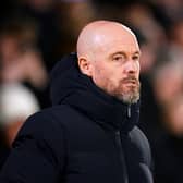 Manchester United manager Erik ten Hag. PIC: Mike Egerton/PA Wire.
