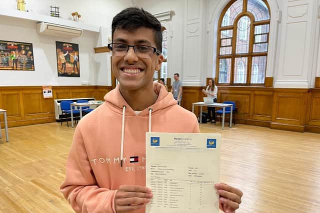 Harton Academy pupil, Tehran Chowdhury