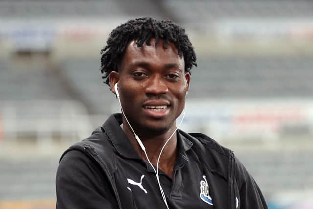 Former Newcastle United winger Christian Atsu.