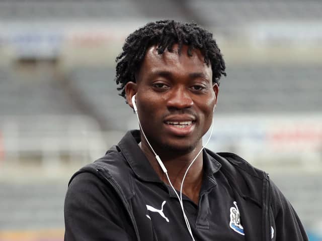 Former Newcastle United winger Christian Atsu.