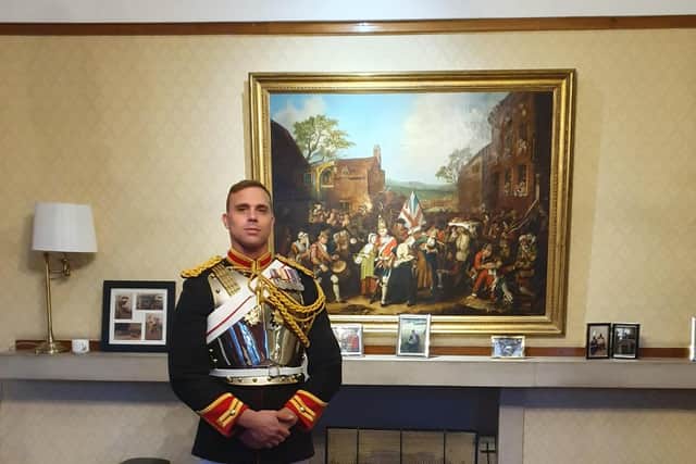 Staff Sgt Paul Minter of the Household Cavalry.