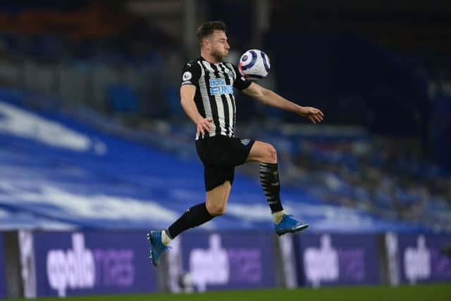 Newcastle United left-back Paul Dummett. (Photo by Mike Hewitt/Getty Images)