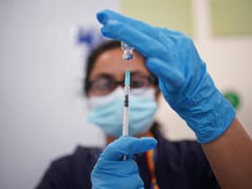 A file image of an NHS worker.