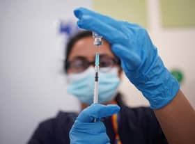 A file image of an NHS worker.