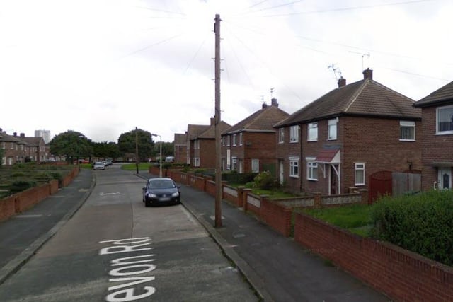 There were six reports of anti-social behaviour 'in or near' this location