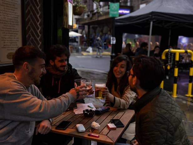 'Beverage serving' saw the highest return to work rate in April as pubs began to reopen