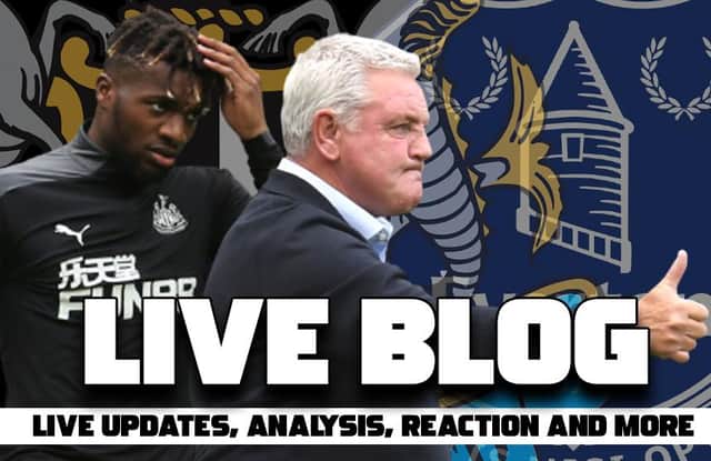 Newcastle United host Everton at St James's Park this afternoon.