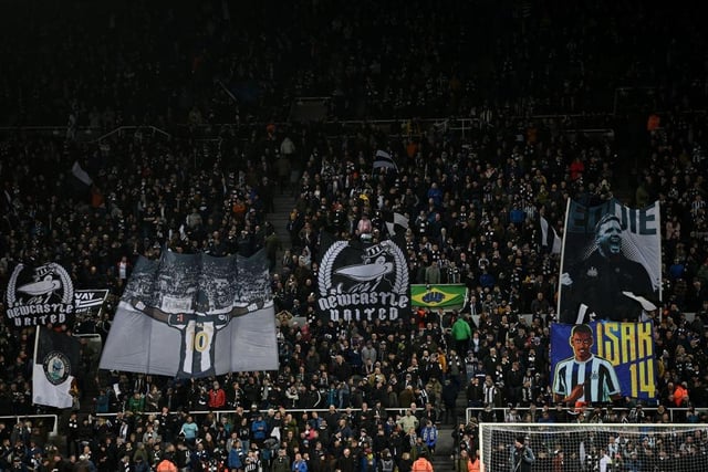 All of these famous people support Newcastle United (Photo by Gareth Copley/Getty Images)