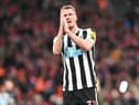Dan Burn following the Carabao Cup final defeat to Manchester United at Wembley Stadium.