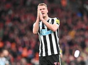 Dan Burn following the Carabao Cup final defeat to Manchester United at Wembley Stadium.