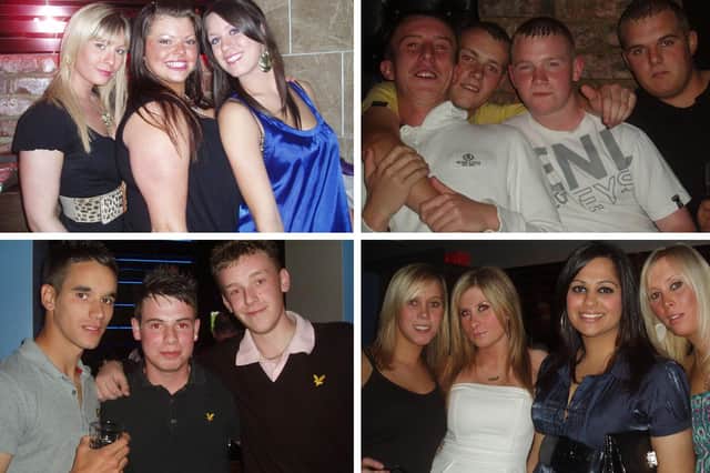 Out on the town in 2008. Remember this?