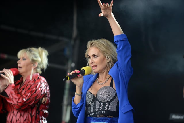 The Fizz, made up of former members of Eurovision winners Bucks Fizz, were among the headliners