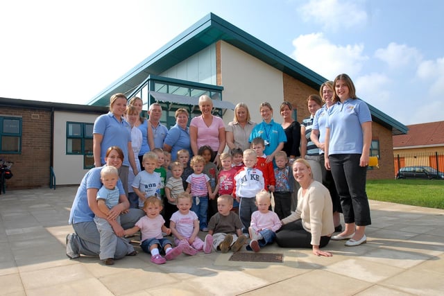 Children and staff were pictured at the Biddick Hall and Whiteleas Children Centre 16 years ago. Were you among them?