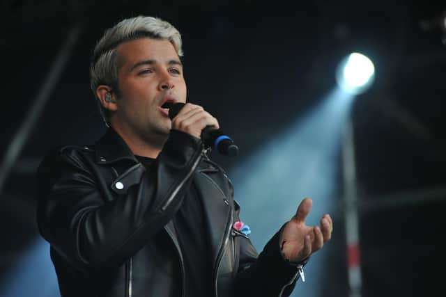 Joe McElderry is performing at the Customs House in South Shields.