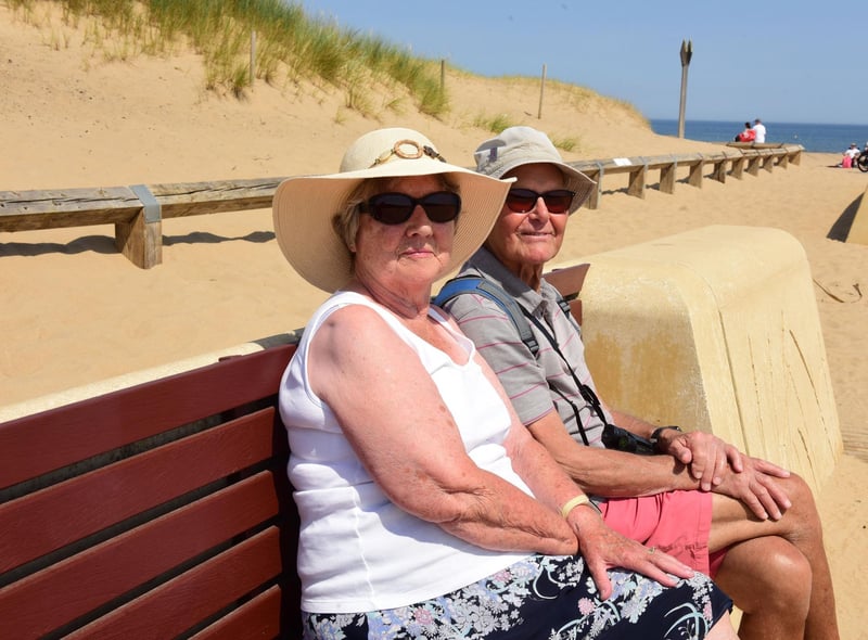 Alan and Ann Scott of South Shields