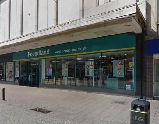The Poundland store will close in South Shields in March.