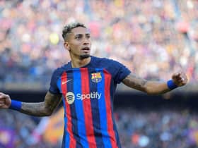Chelsea are reportedly interested in signing Raphinha  (Photo by JOSEP LAGO/AFP via Getty Images)