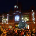 A previous Christmas lights switch-on.