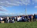 The Walk of HOPE, from Marsden Grotto up to the Angel of the North, supports those who have lost loved ones to suicide.