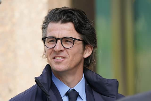 Joey Barton arriving at Sheffield Crown Court where he is charged with causing actual bodily harm to the then Barnsley manager Daniel Stendel in April 2019. Picture date: Monday June 7, 2021.