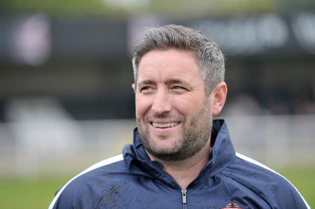 Sunderland head coach Lee Johnson