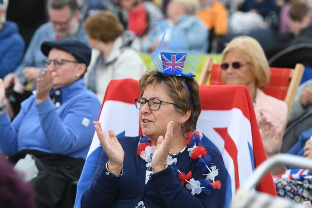 Proms in the Park in South Shields on Sunday.