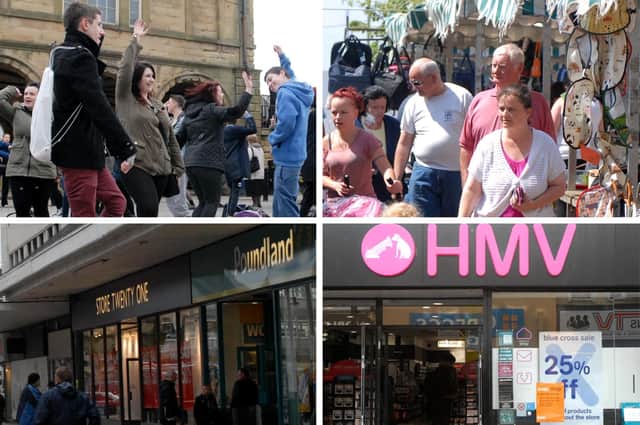 A retro feature with the King Street shopper in mind. See how many scenes you remember.