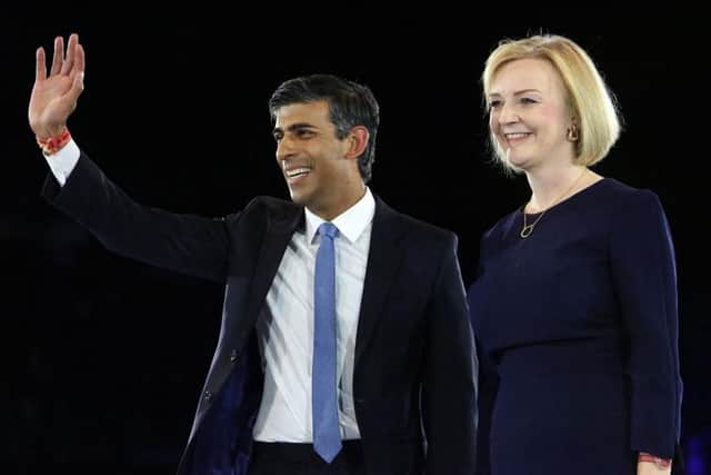 Rishi Sunak and Liz Truss were the final two contenders in the Tory leadership contest. Picture: Susannah Ireland/AFP via Getty Images.