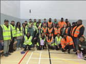 Volunteers from Amazon in the North East