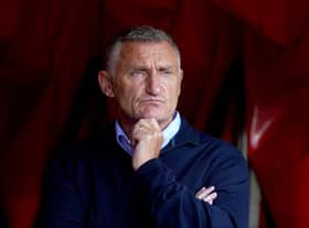 Sunderland manager Tony Mowbray. PA.