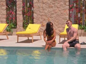 Gemma and Jack chat.