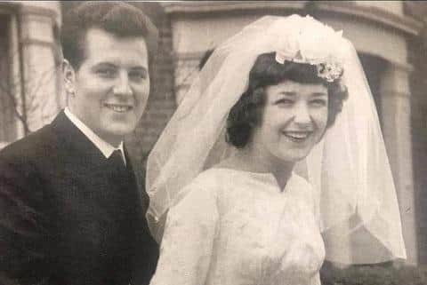 The couple got married on December 10, 1960.