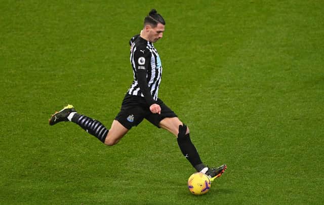 Newcastle United defender Fabian Schar (Photo by Stu Forster/Getty Images)